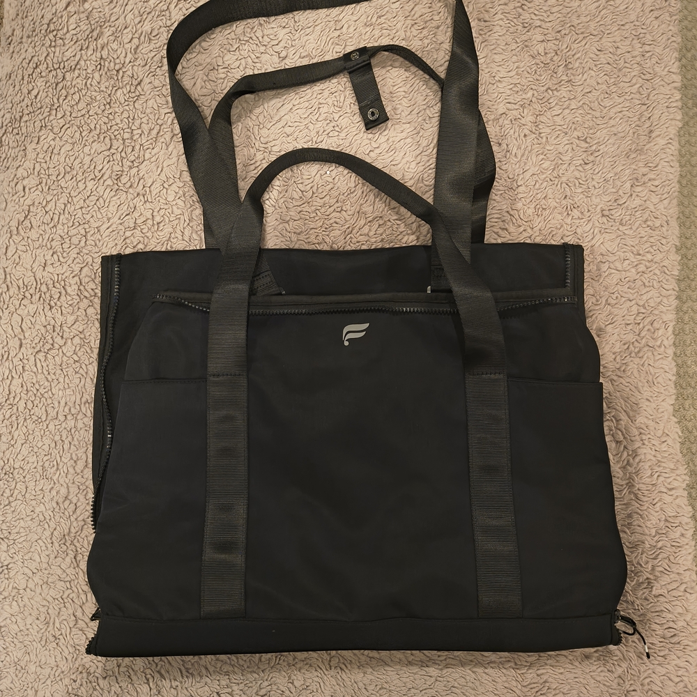 Fabletics Black Travel Bag